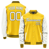 Custom Gold White Jacket