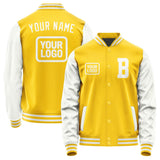 Custom Gold White Jacket