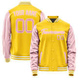 Custom Gold Light Pink Jacket