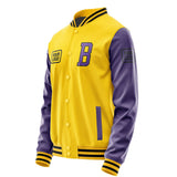 Custom Gold Light Purple Jacket JA303023301717232317