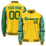 Custom Gold Emerald Green Jacket JA3030243017B21724