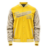 Custom Gold Light Khaki Jacket JA3030253018B31825