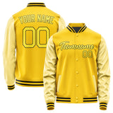 Custom Gold Light Yellow Jacket