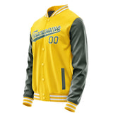 Custom Gold Blue Green Jacket JA3030273018B31827