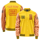 Custom Gold Orange Jacket