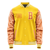 Custom Gold Orange Jacket JA303028301818282818