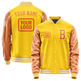 Custom Gold Orange Jacket JA303028301818282818