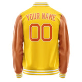 Custom Gold Orange Jacket JA3030283017B21728