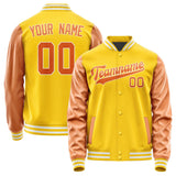 Custom Gold Orange Jacket