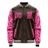 Custom Brown Pink Jacket Jb0101130118131818