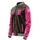 Custom Brown Pink Jacket Jb0101130118131818