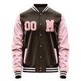 Custom Brown Light Pink Jacket Jb0101210118211818