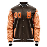 Custom Brown Orange Jacket Jb0101280118281818