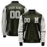 Custom Olive Gray Jacket