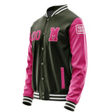 Custom Olive Pink Jacket Jb0202130218131818