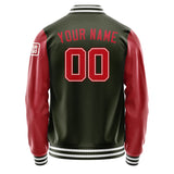 Custom Olive Red Jacket Jb0202140218141818