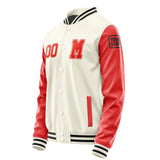 Custom Cream Orange Red Jacket Jb0303120317121817