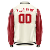 Custom Cream Red Jacket Jb0303140317141817