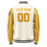 Custom Cream Yellow Jacket Jb0303190317191817