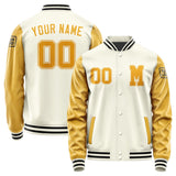 Custom Cream Yellow Jacket Jb0303190317191817