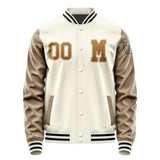 Custom Cream Khaki Jacket Jb0303220317221817