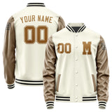 Custom Cream Khaki Jacket Jb0303220317221817