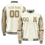 Custom Cream Light Khaki Jacket Jb0303250317251817