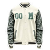 Custom Cream Blue Green Jacket Jb0303270317271817