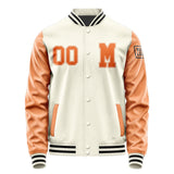 Custom Cream Orange Jacket Jb0303280317281817