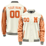 Custom Cream Orange Jacket Jb0303280317281817