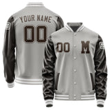 Custom Gray Brown Jacket