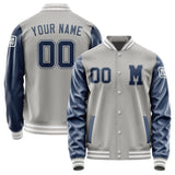 Custom Gray Blue Jacket