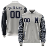 Custom Gray Navy Jacket