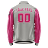 Custom Gray Pink Jacket Jb0404130417131817