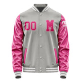 Custom Gray Pink Jacket Jb0404130418131818