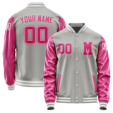 Custom Gray Pink Jacket