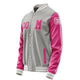 Custom Gray Pink Jacket Jb0404130418131818