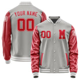 Custom Gray Red Jacket