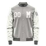 Custom Gray White Jacket Jb0404180417181817