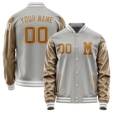 Custom Gray Khaki Jacket