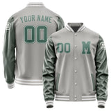 Custom Gray Blue Green Jacket