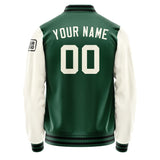 Custom Green Cream Jacket Jb0505030517031817