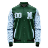 Custom Green Light Blue Jacket Jb0505080517081817