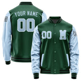 Custom Green Light Blue Jacket Jb0505080517081817