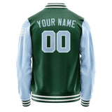 Custom Green Light Blue Jacket Jb0505080518081818