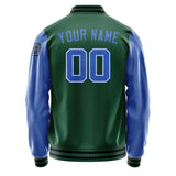 Custom Green Sky Blue Jacket Jb0505090517091817