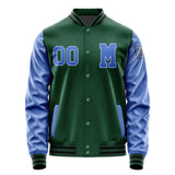 Custom Green Sky Blue Jacket Jb0505090517091817