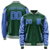 Custom Green Sky Blue Jacket Jb0505090518091818