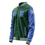 Custom Green Sky Blue Jacket Jb0505090518091818