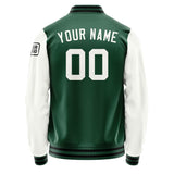 Custom Green White Jacket Jb0505180517181817